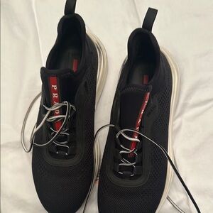 Prada Men's Black Sneakers
